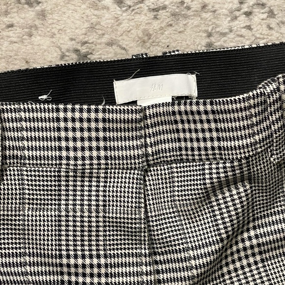 B&W GINGHAM PANTS - Picture 1 of 3